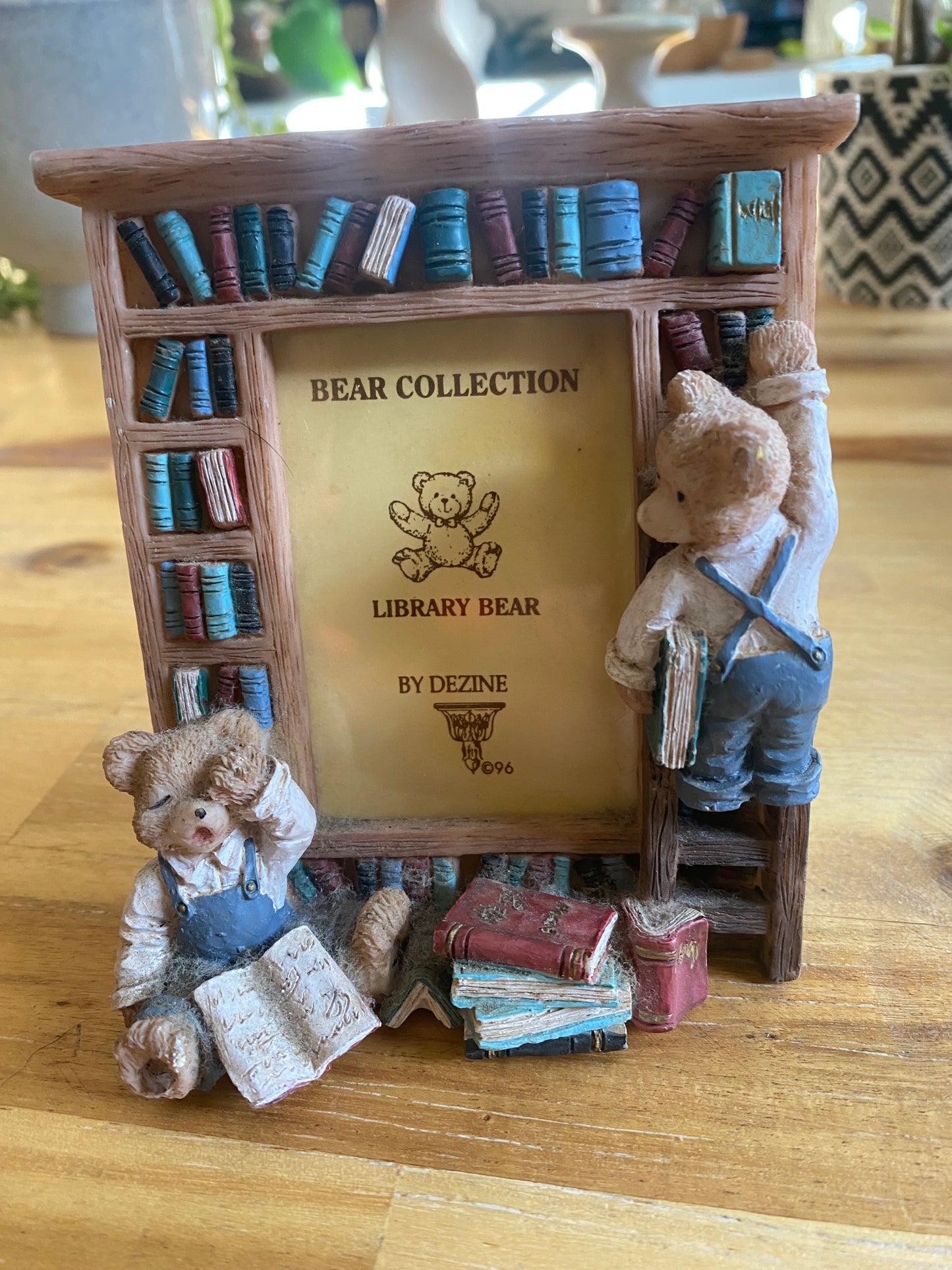 Library Bear Photo Frame