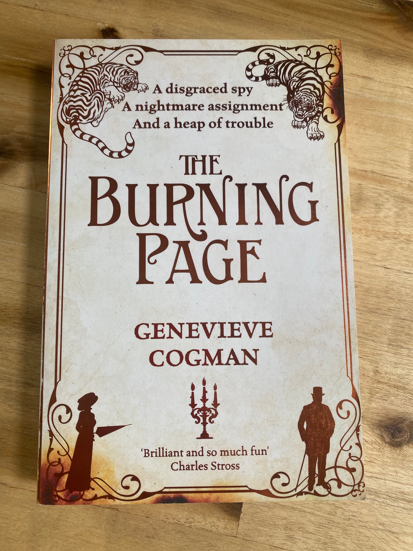 The Burning Page by Genevieve Cogman