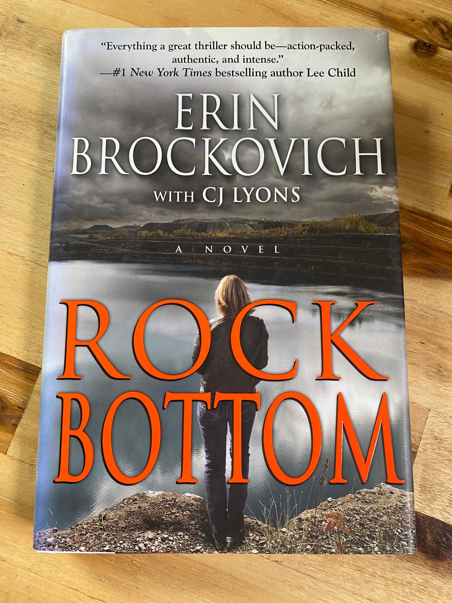 Rock Bottom by Erin Brockovich with CJ Lyons